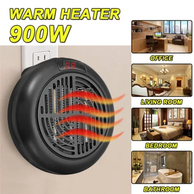 Mощен и икономичен отоплителен уред с дистанционно-Warm Air Blower