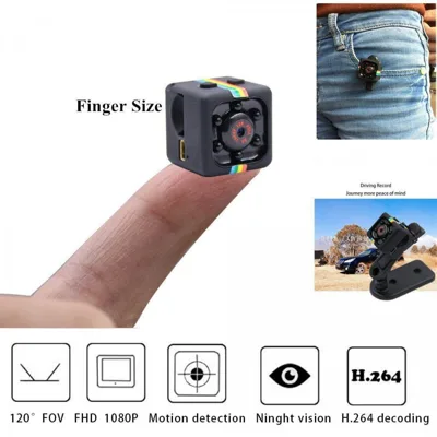 Шпионска скрита мини камера – SQ11 Mini DV camera мини