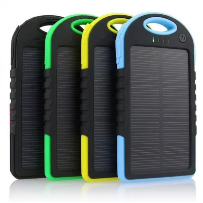 Соларно зарядно за телефон Solar Charger 10000mAh водоустойчиво