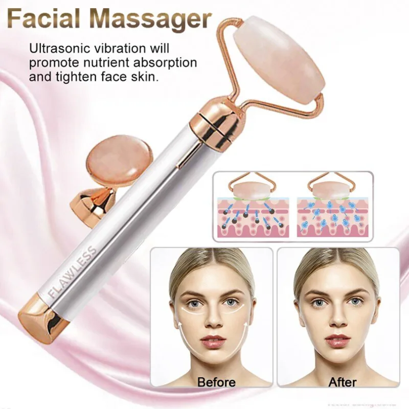 Ролер за лице - Flawless Contour вибриращ