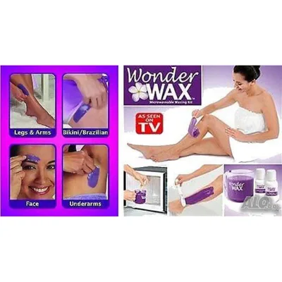 Кола маска за микровълнова фурна - Wonder WAX комплект