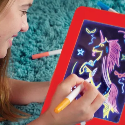 За скициране на неонови рисунки Magic Sketch Pad таблет