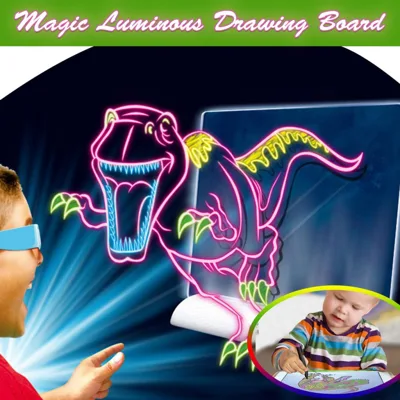 Магическа дъска-комплект за рисуване Magic Drawing Board 3D