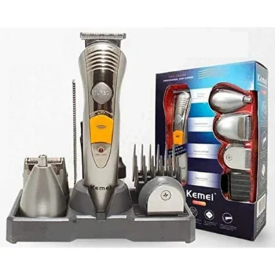 За бръснене и подстригване Kemei KM-580А, 7 в 1, 5 части машинка