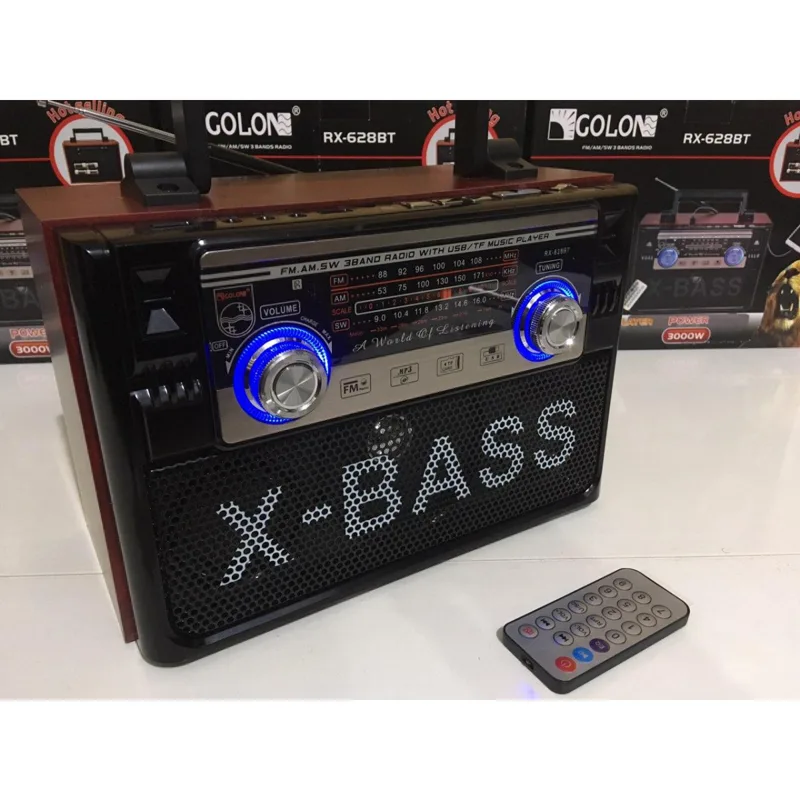 Колона Golon RX-628BT с Bluetooth и FM радио караоке