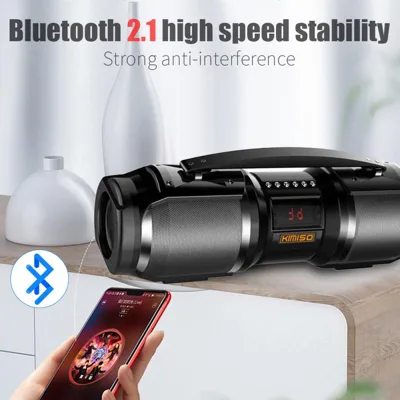 Преносима Караоке колона с Bluetooth блутут и микрофон мощна