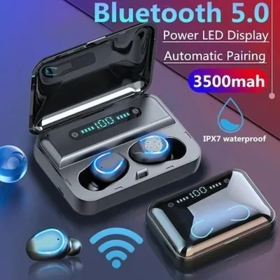 Безжични слушалки/ Wireless BT V5.0, Waterproof/ Sweatproof, 1200mAh