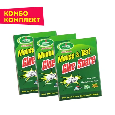 С незасъхващо лепило за мишки и плъхове – Glue Snare капан