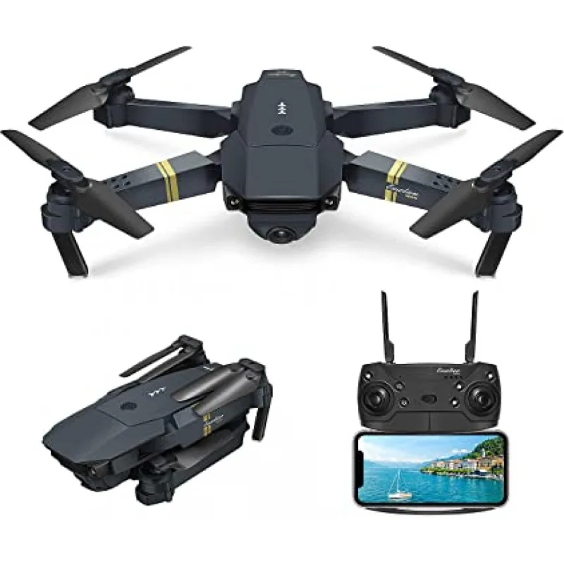 Сгъваем дрон 998 Pro с 2MP WiFi камера