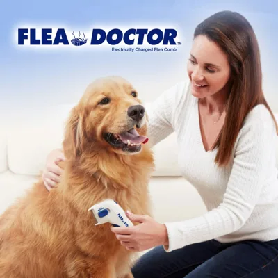 Гребен Flea Doctor против бълхи за домашни любимци електрически
