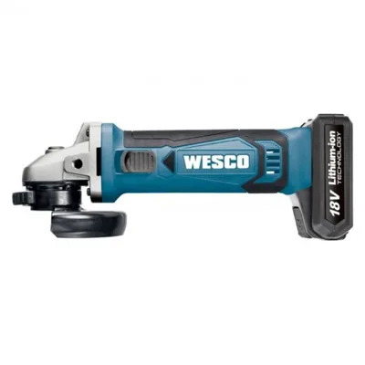 Акумулаторен ъглошлайф Wesco WS2941 18V, 115 мм