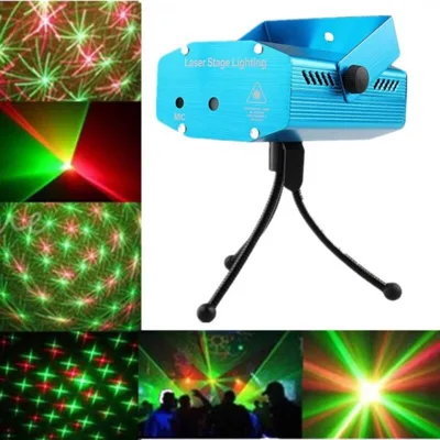 Диско пaрти лазер Mini Laser Stage Lighting мини