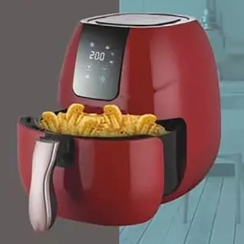 Фритюрник с горещ въздух 4,5 л, 1800 W, сензорен дисплей
