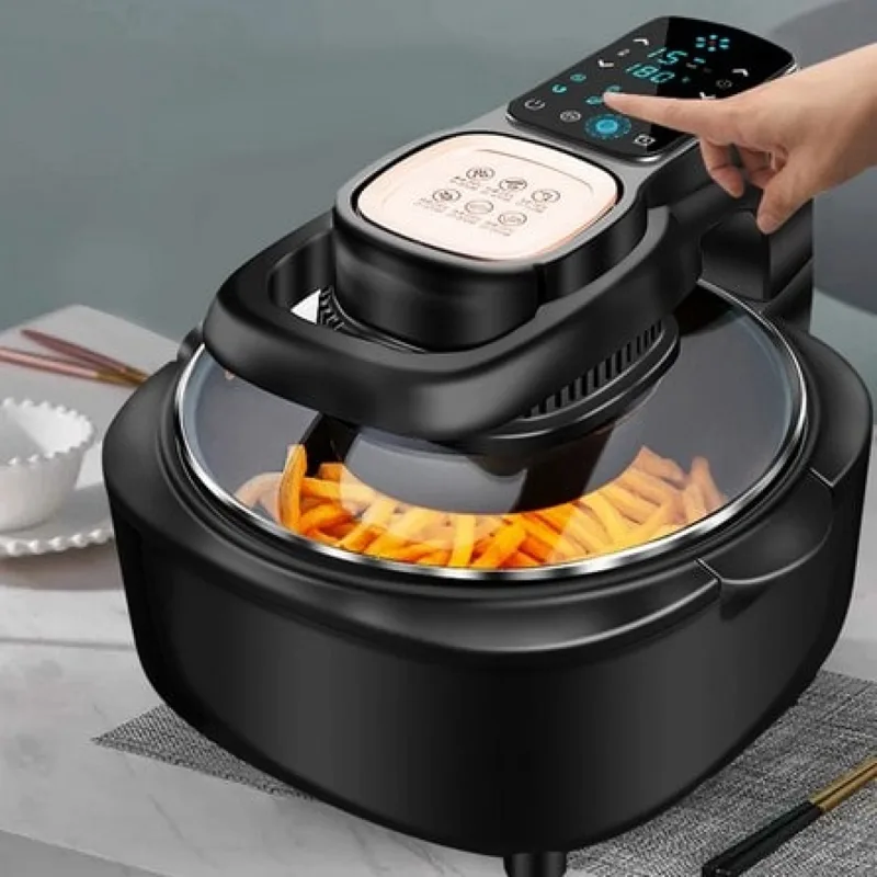 7 литра Air Fryer - Фритюрник с горещ въздух и прозрачен капак