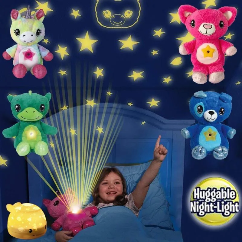 2в1 играчка и проектор звездно небе Star Belly плюшена
