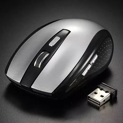 Компактна Безжична USB оптична 6D мишка с регулируем DPI