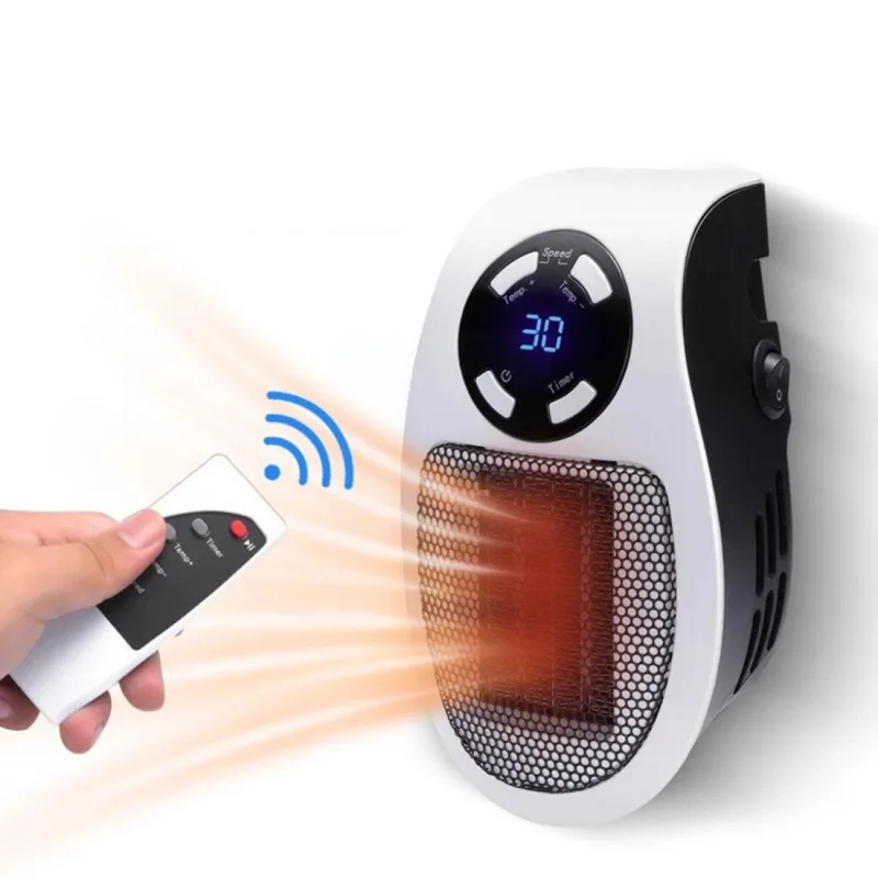 Преносим електрически нагревател, 500 W мини
