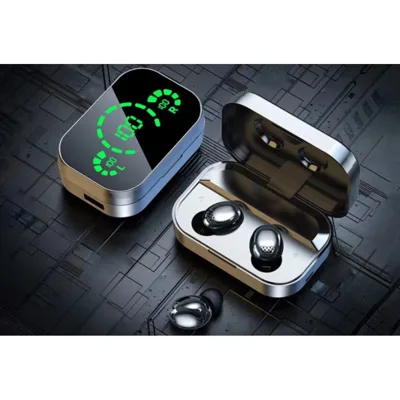 Bluetooth слушалки с интелигентен цифров дисплей безжични