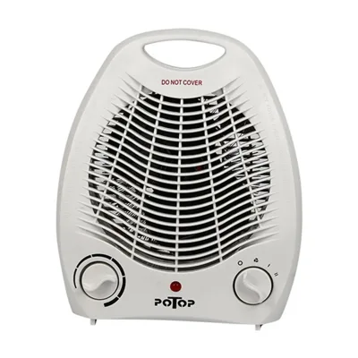 Вентилаторна печка 2000 W с две степени и термостат