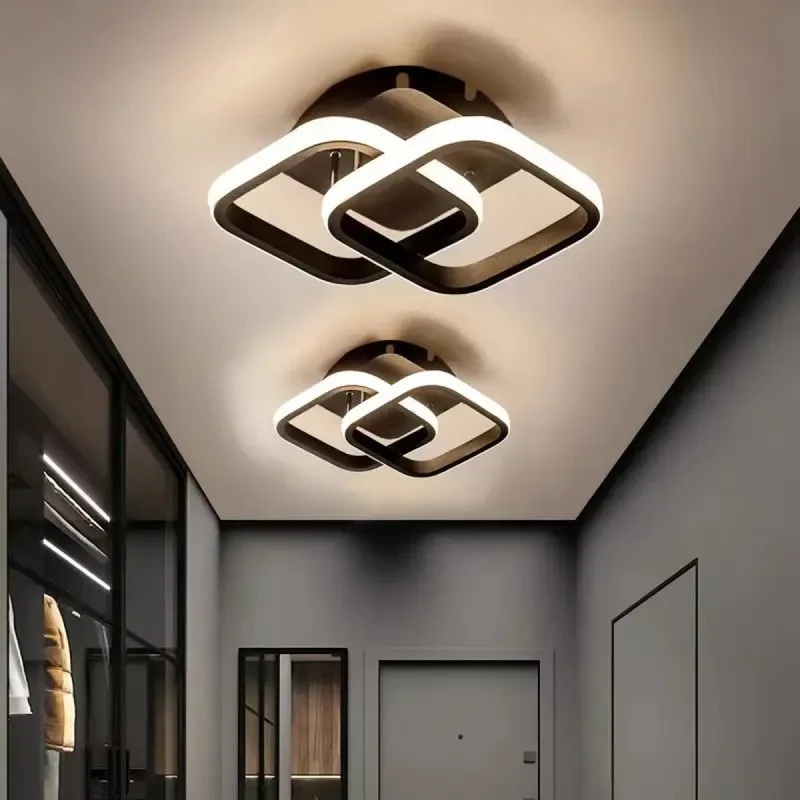 Плафониера с 2 пръстена LED