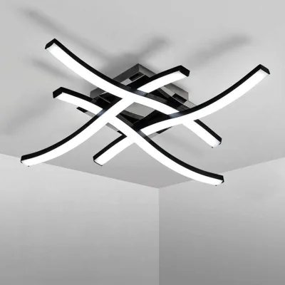 Таванен LED полилей с 4 рамена, 24 W