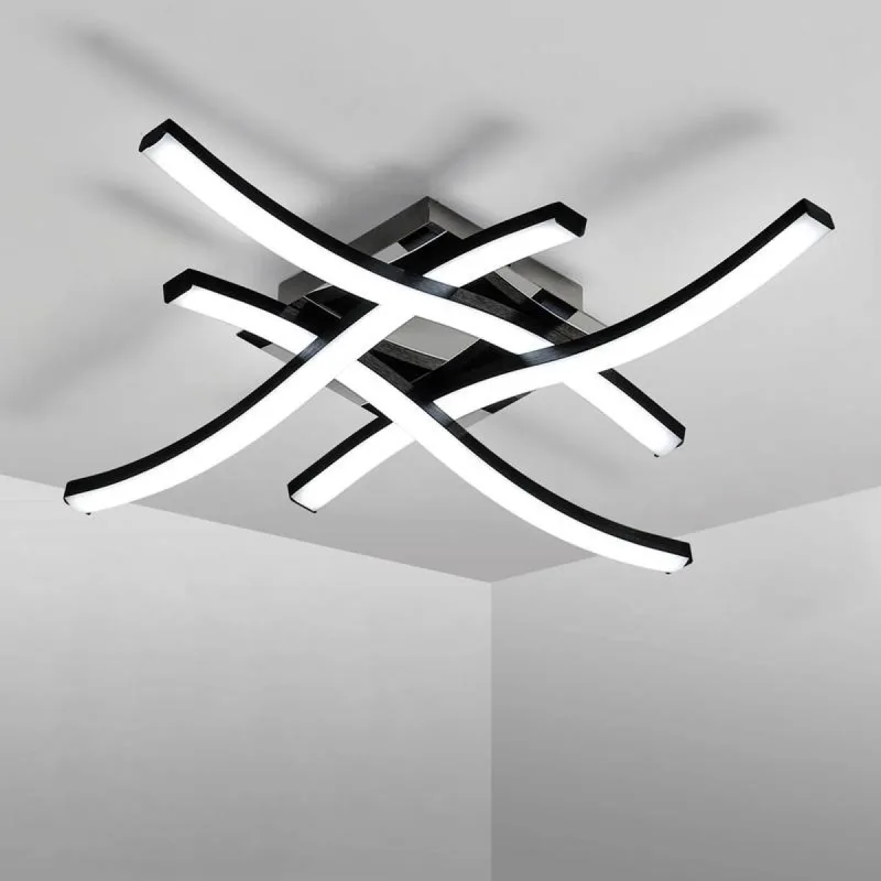 Таванен LED полилей с 4 рамена, 24 W