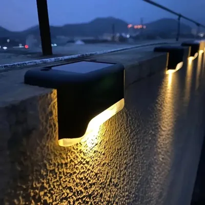 LED соларна лампа стилна