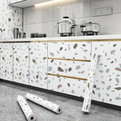 Самозалепващо фолио с едра мозайка, 300х60 см