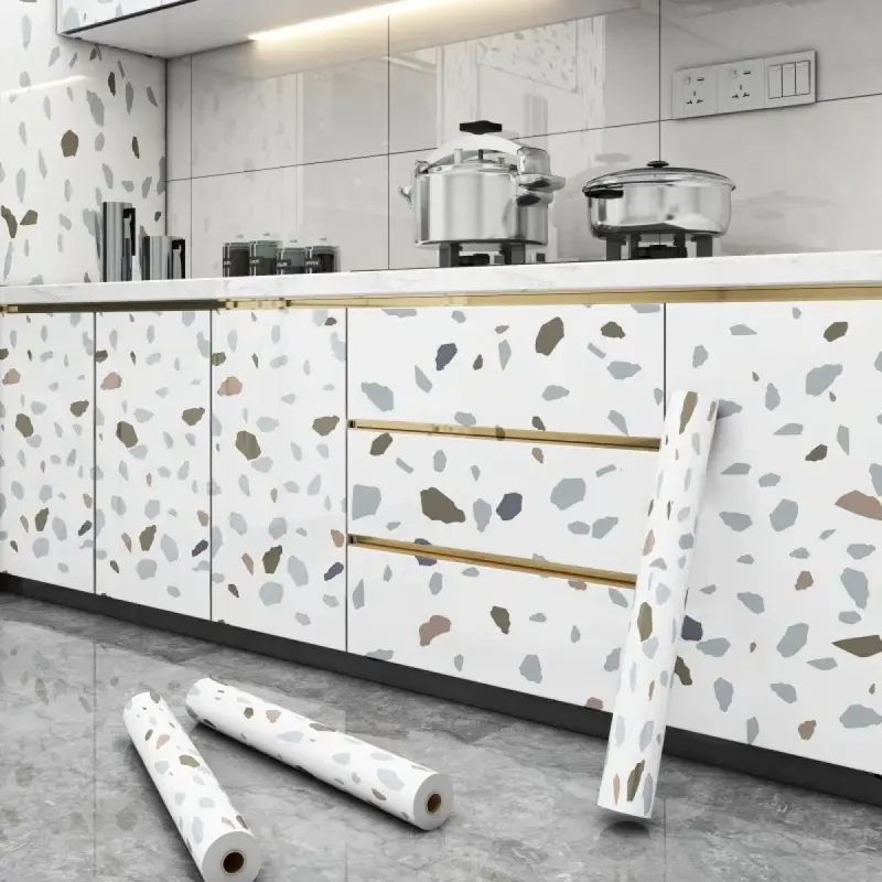 Самозалепващо фолио с едра мозайка, 300х60 см