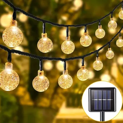 Соларни лампи - кристални топки LED