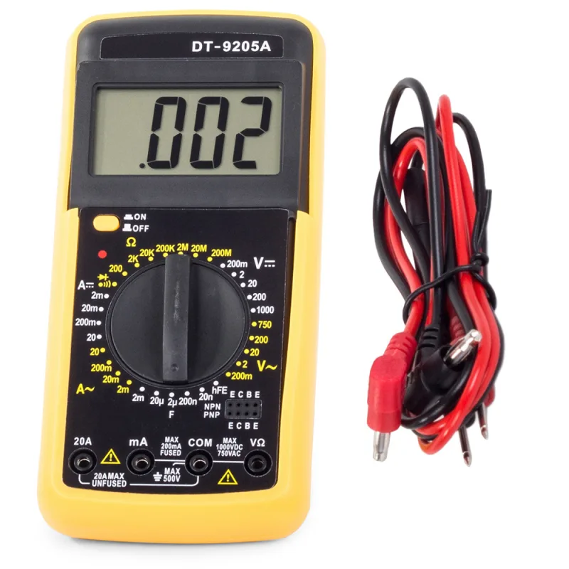LCD токов мултицет цифров