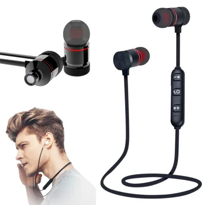 Bluetooth слушалки с магнит спортни