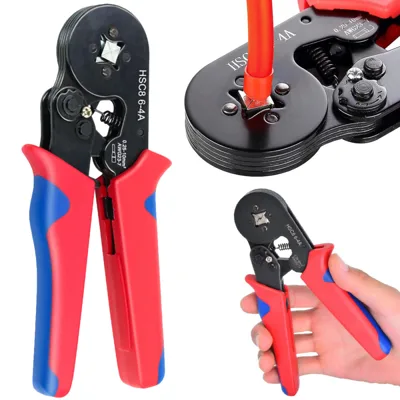 За кримпване на крайни втулки 0.25-10 mm² клещи