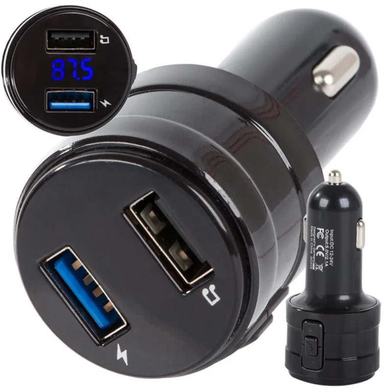 Трансмитер с 2 USB порта FM
