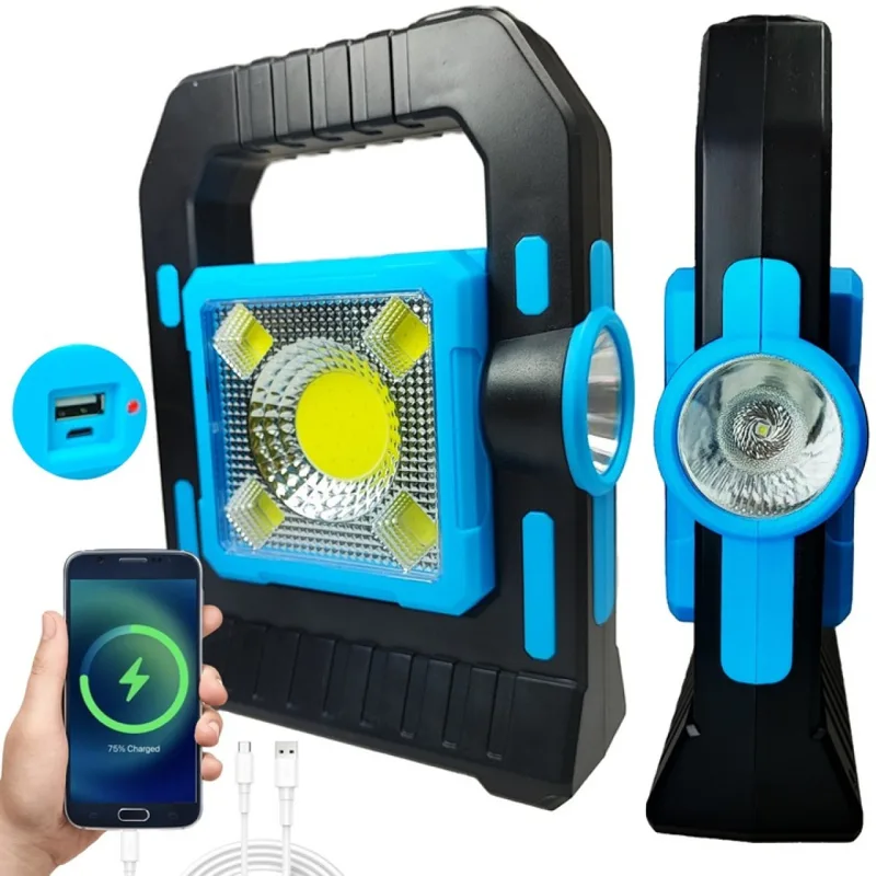 Соларна лампа за къмпинг LED
