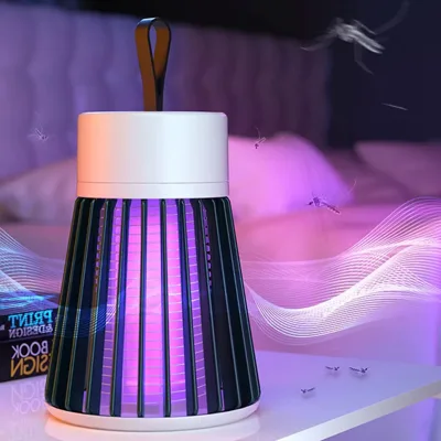 Малка UV лампа против комари с USB кабел