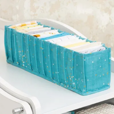 Органайзер тип акордеон с 11 отделения, 41x11x12 см. детски