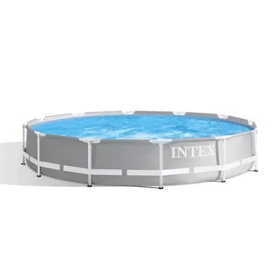 Сглобяем басейн Intex с метална рамка и филтърна помпа, 366x76 см