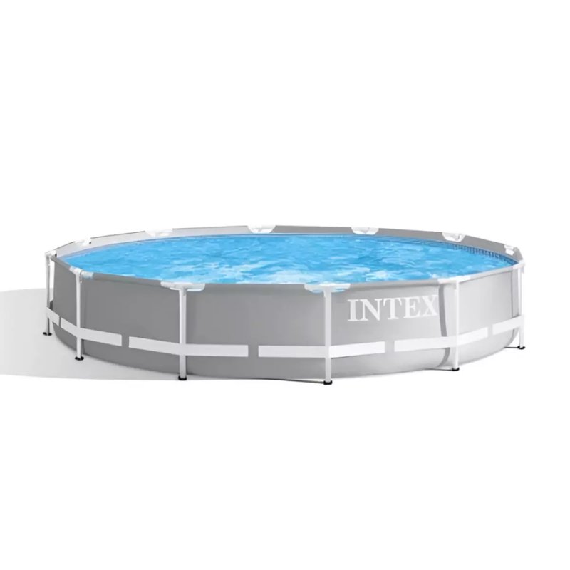 Сглобяем басейн Intex с метална рамка и филтърна помпа, 366x76 см