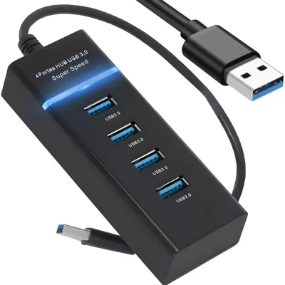 3.0 адаптер с 4 порта USB