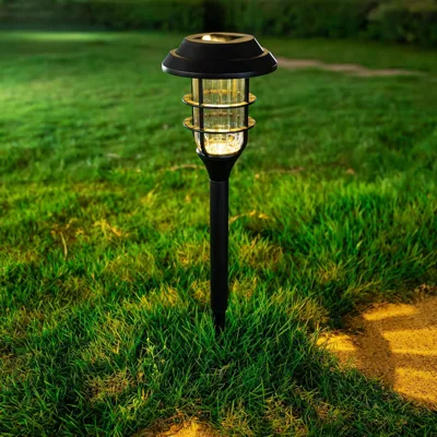 LED лампа за градина, 40 см. соларна