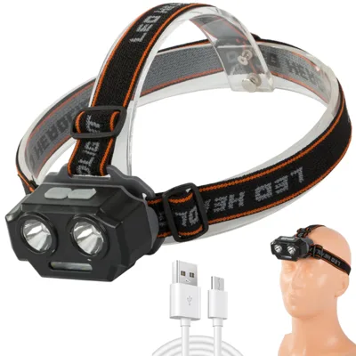 LED челник XHP30 SMD акумулаторен
