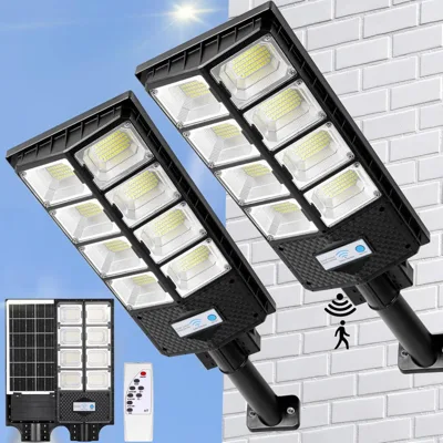 COB LED улична лампа с дистанционно управление – 300 и 400 W соларна