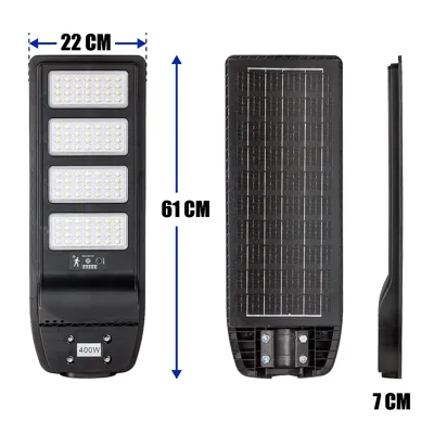Улична лампа COB - 400 W соларна