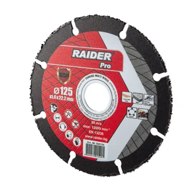 Диск за ъглошлайф Carbide Multi Wheel, 125 x 22.2 мм RAIDER