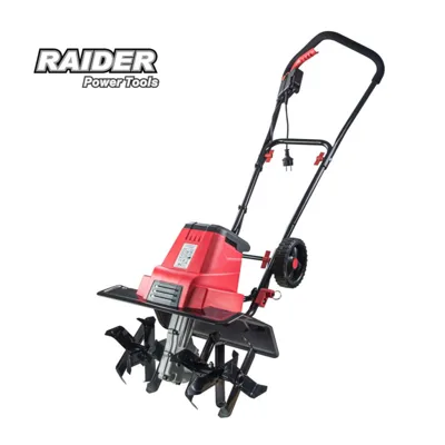 Електрическа мотофреза Raider RD-ET02, 1500W, 45 см, с колела