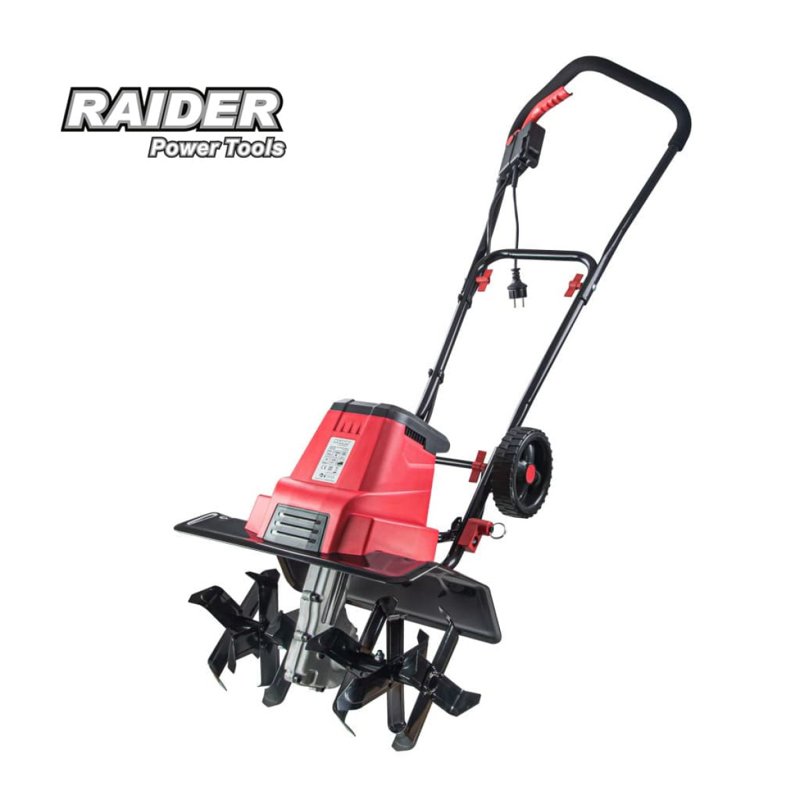 Електрическа мотофреза Raider RD-ET02, 1500W, 45 см, с колела