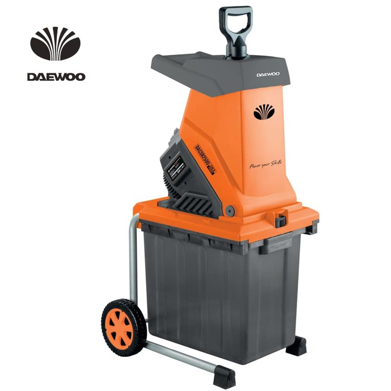 Електрическа дробилка за клони DAEWOO DACSB2500, 2500W, кош 45 л