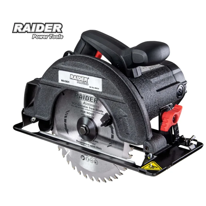 Ръчен циркуляр Raider RD-CS31, Ø185 мм, 1300W