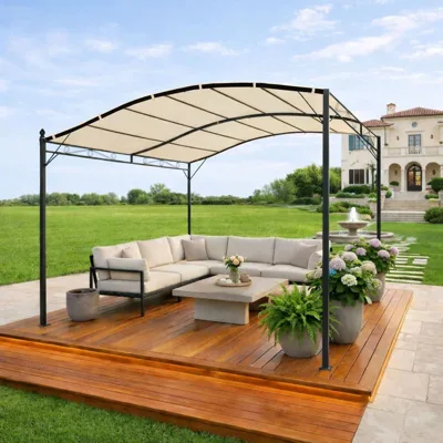 Пергола 3х2,5 м, беж-екрю